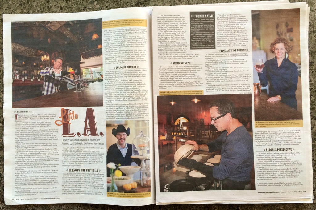 Santa Maria Sun:Little L.A.: Famous faces find a haven in historic Los Alamos