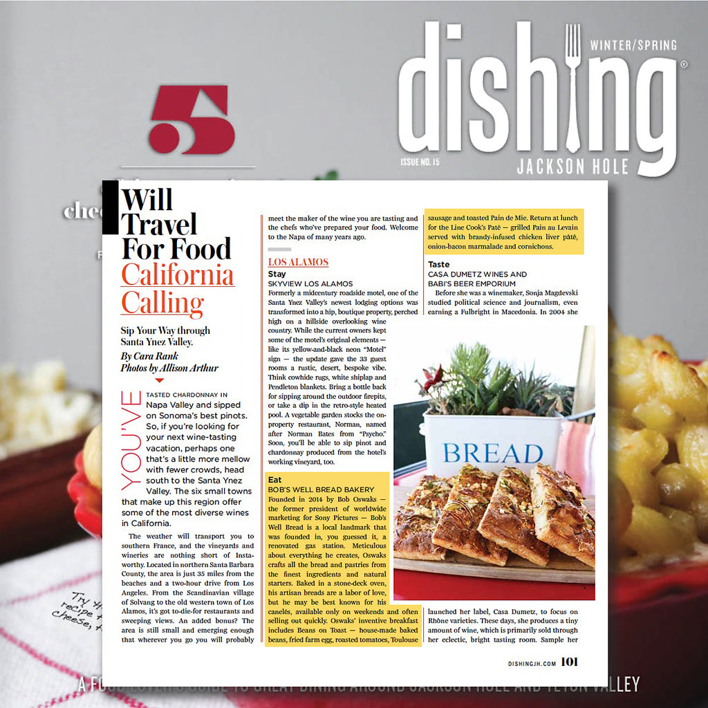Will Travel For Food California Calling - Sip Your Way through Santa Ynez Valley